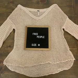 Free People Cotton/Rayon Sweater